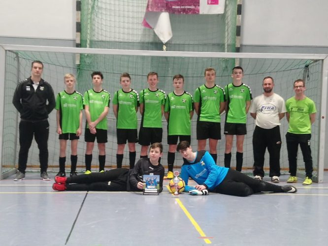 C-Junioren belegten 2.Platz und stellen den Besten Torschützen beim Luckauer Hallenturnier